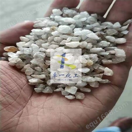 雪花白瓷白喷砂除锈石英砂1-2 2-4 4-6粒度不等 贵州贵阳厂家销售