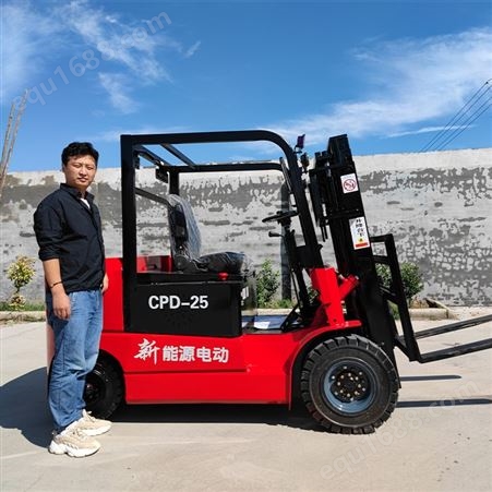 CPD-203吨迷你型电动叉车 新能源货物搬运设备液压堆高车可定制