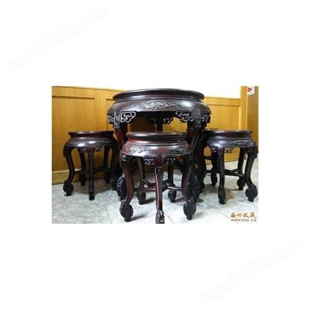 老红木八仙桌回收 武汉时期红木客厅家具回收报价