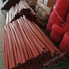 广东窑炉辊棒橡胶套管厂家 一天 棍棒头橡胶管厂家 棍棒头套管供应