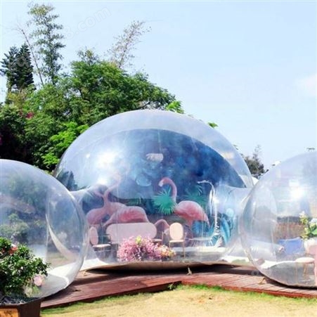 销售供应旅游景区民宿透明亚克力球形篷房泡泡屋