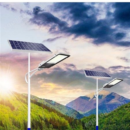 太阳能路灯厂家 新农村一体化太阳能路灯 6米锂电池太阳能LED路灯