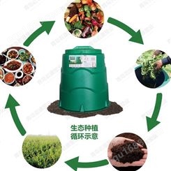 厨余堆肥桶 垃圾厨余发酵桶 岩康塑业塑料制品加工厂供应