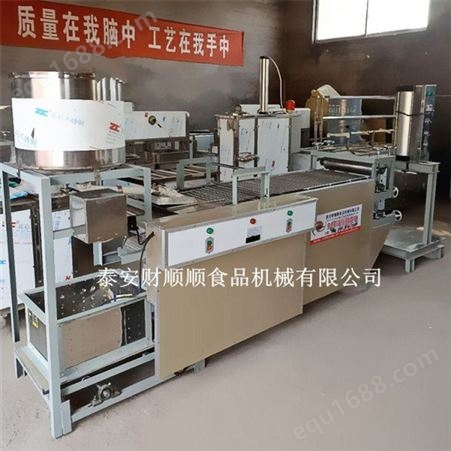 工厂供应 大型豆腐皮机生产线 千张机百页机设备厂家 机械全自动