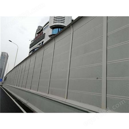 博乐 铝板降噪声屏障 安装简便 居民区隔音墙 小区吸声板 规格齐全