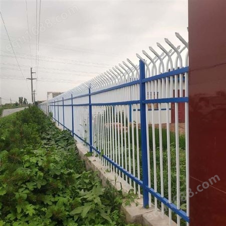 博乐锌钢护栏 农家围墙栅栏 庭院防护栏杆