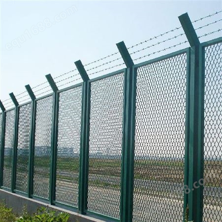 铁路高铁护栏网 防腐防老化抗晒 低碳钢丝双边框架防护栏