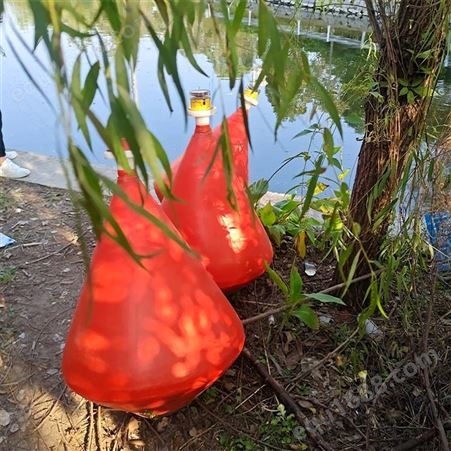 天蔚湖泊塑料警示浮标 聚乙烯材质禁航航标直径700900