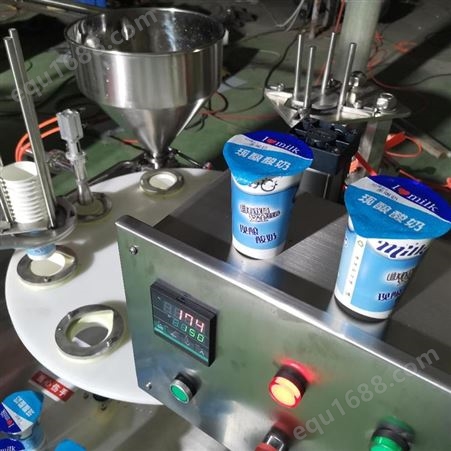 百科牛奶灌装机 全自动牛奶杯装灌装机 牛奶灌装机厂家