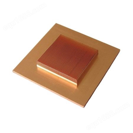 江西生产铜材高密度散热片 服务器耐用防腐水冷散热器厂家