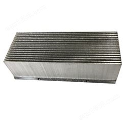 惠州高密齿铝材插片散热器 逆变器一体式散热器厂家