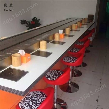 江苏旋转火锅在深圳怎么订制旋转小火锅店电动餐桌结构的批发