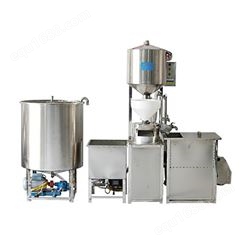 磨煮系列磨浆机 恒亿 磨浆机设备 豆制品生产机器 生产过程全自动化