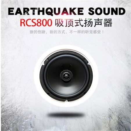 EARTHQUAKE/地震 RCS800 美国大地震 8寸吸顶式扬声器