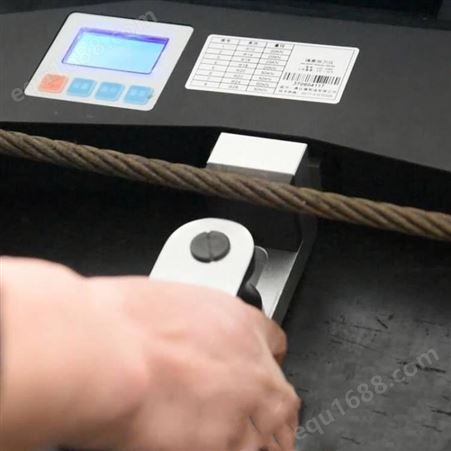 圣堃供应 DSZ型钢丝绳索张力仪 数显式钢网测力仪 便携式精确度高