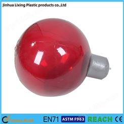 来样定制户外玩具 pvc充气灯泡形沙滩球 塑料海滩手拍球可加logo