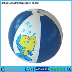 【工厂定做】PVC充气沙滩球 卡通动物水球【品质上乘】