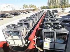东北采暖用的空气源热泵机组 超低温专用热泵强制制热，实现-30度制热稳定运行