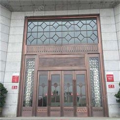 中海华科 北京伸缩门安装 防撞伸缩门 钢化玻璃感应门