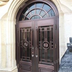 天津安装仿铜门,欧式仿铜门,铝合金豪华门