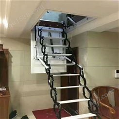 电动全自动别墅楼梯 复式家用隐形室内升降折叠梯  宝瑞阁
