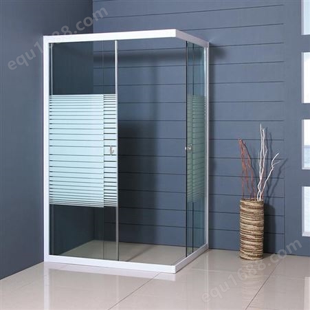淋浴房厂家 不锈钢边框 钢化玻璃 干湿分离 纳米自洁膜