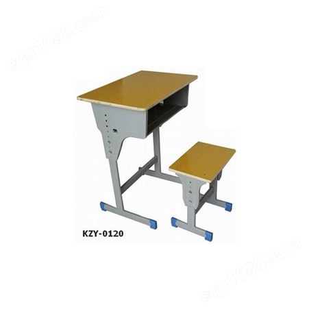 KZ-046抚州可以升降学校单人双人课桌椅升降式中小学生定制 澳思佳牌