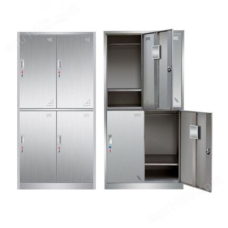 江西304不锈钢文件柜定做储物柜资料柜办公档案柜201不锈钢