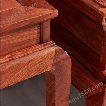 红木中式实木家具 国色天香沙发组合 原木轻奢舒适型国潮复古沙发定制